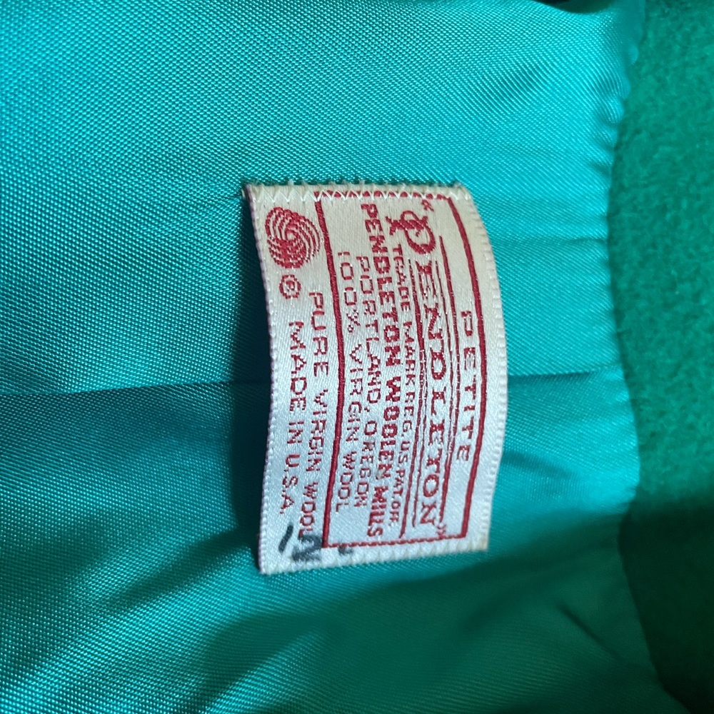 Pendleton 100% Virgin Wool, Silk Lined Jacket, Ri… - image 6